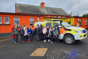 Thank you to the Irish Coast Guard for their visit today