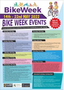 Louth Bike Week 2022 from 14th to 22nd of May