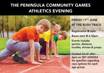 The Peninsula Community Games Athletics Friday 17h June