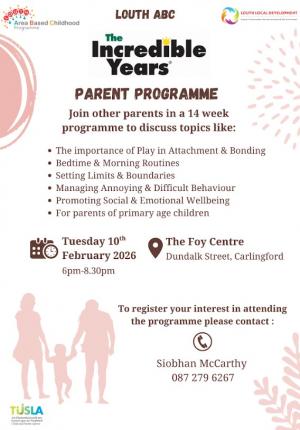 Parent Incredible Years Programme