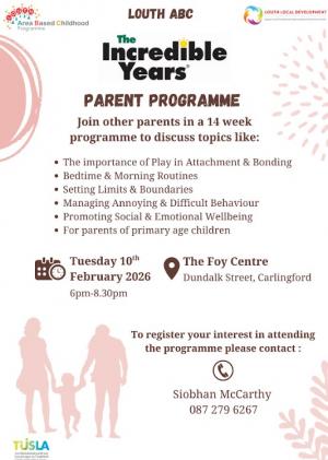 The Incredible Years  - Parents programme